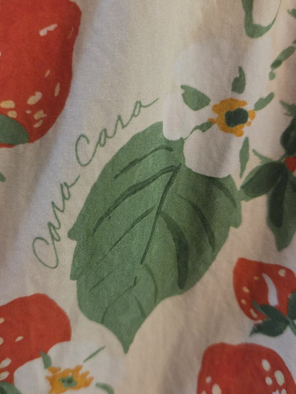 CARA CARA Wild Strawberry Chase Tiered Skirt Large - Picture 5 of 9